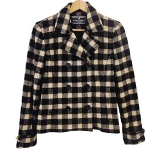 Ralph Lauren Adirondack Buffalo Plaid Double-Breasted Women's Jacket